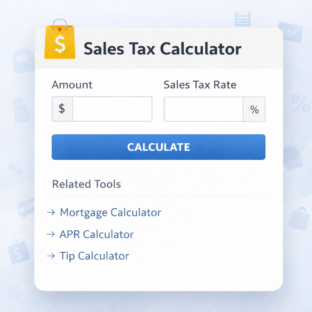 Sales Tax Calculator: How to Calculate Tax Easily and Accurately Free