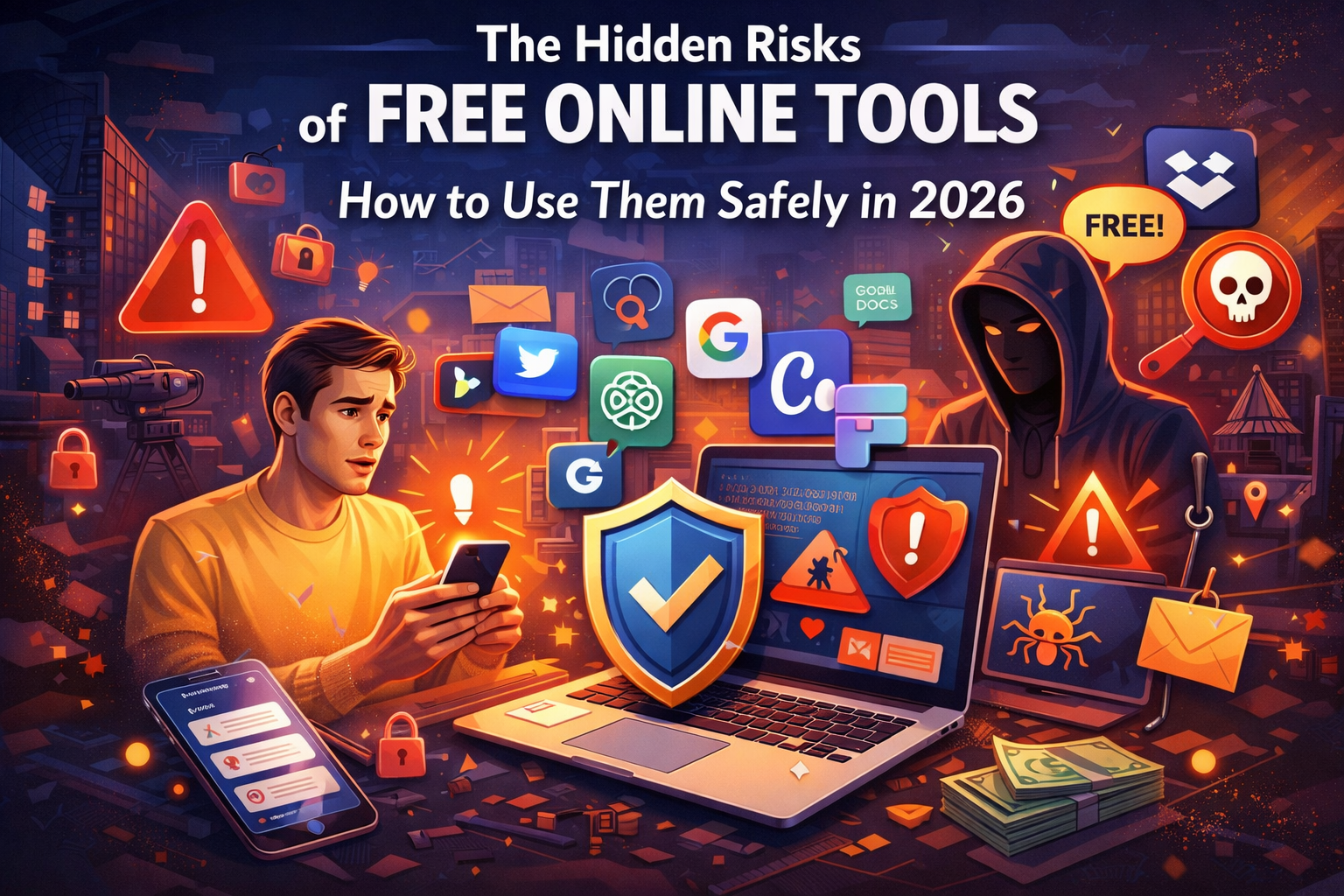 The Hidden Risks of Free Online Tools – How to Use Them Safely in 2026