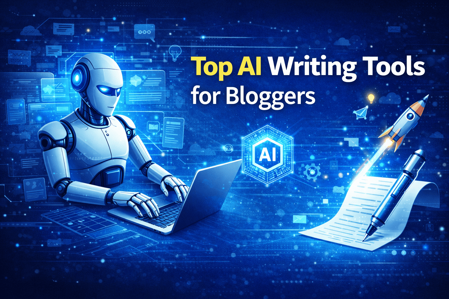 Best AI Writing Tools for Bloggers in 2026 (Complete Guide)