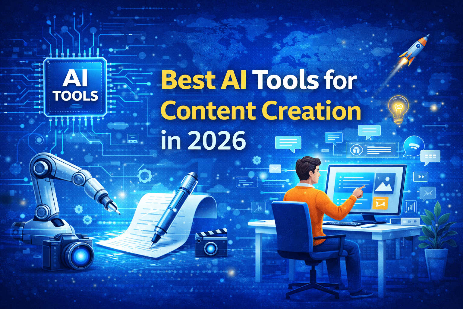Best AI Tools for Content Creation in 2026 (Complete Guide)